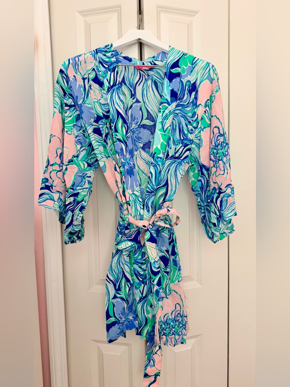 Lilly Pulitzer Robe Party Tyme Print